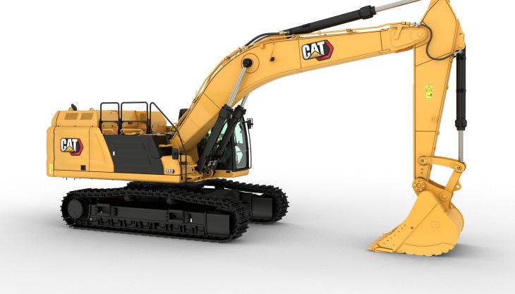 Cat 352 excavator