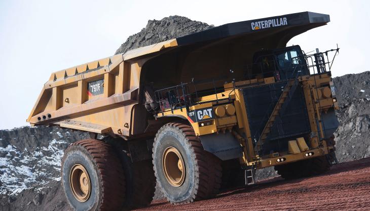 Cat 797F dumptruck