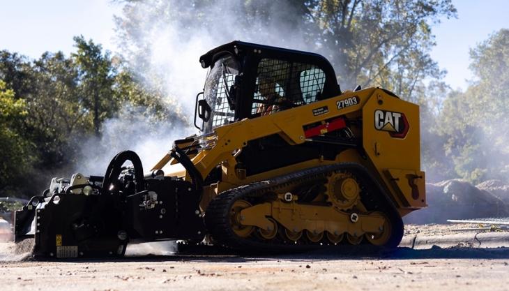 Caterpillar will soon launch a new smart creep feature for their D3 skid-steers and compact loaders using tools and attachments Caterpillar will soon launch a new smart creep feature for their D3 skid-steers and compact loaders using tools and attachments