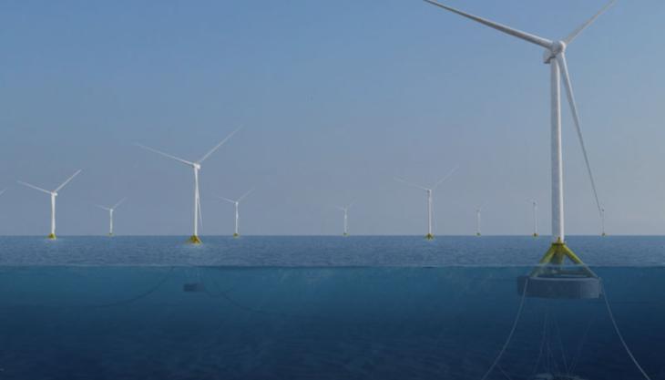 WHEEL prototype of a floating offshore wind turbine