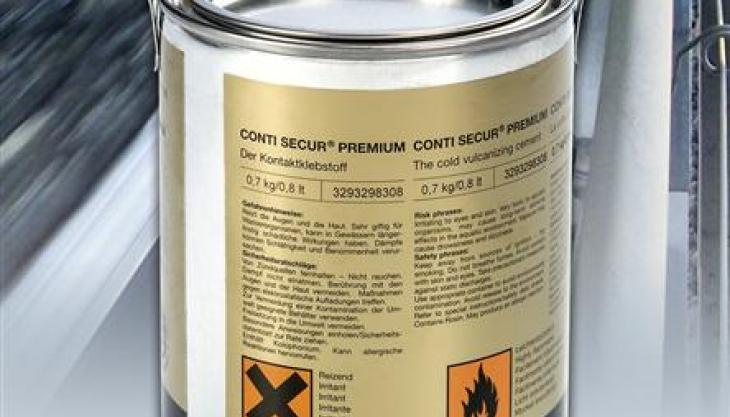 New cold bonding adhesive for conveyor belts