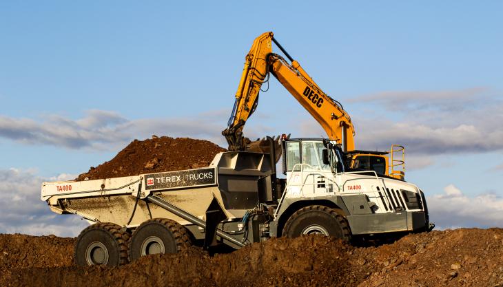 DECC invest in new Terex Trucks TA400 ADT DECC invest in new Terex Trucks TA400 ADT
