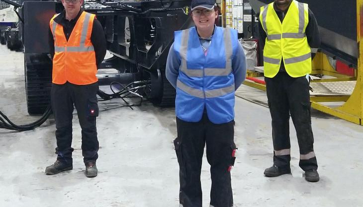Sandvik Mobiles have been awarded a Bronze Diversity Mark for workplace Diversity and Inclusion Sandvik Mobiles D&I award