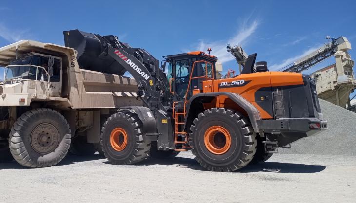 Doosan DL550-7 wheel loader