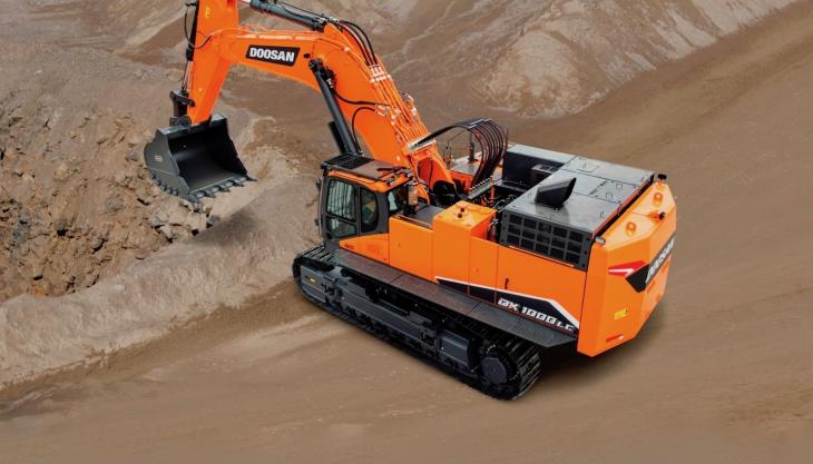 Doosan DX1000LC-7 excavator