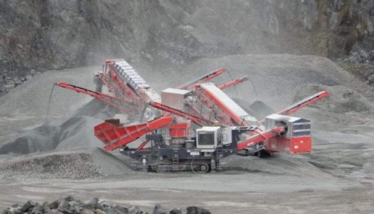 Sandvik crushing and screening equipment