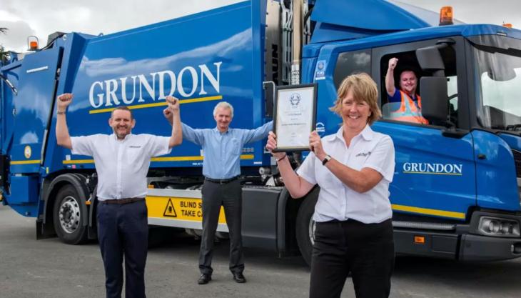 RoSPA Gold Award for Grundon 