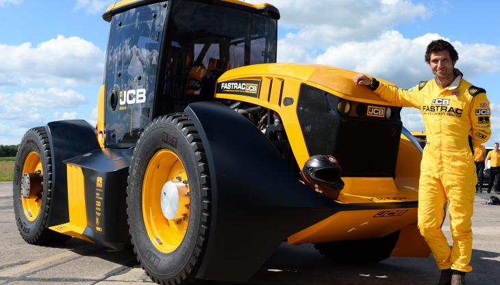 Guy Martin and JCB Fastrac