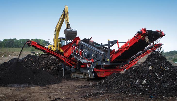 Terex Finlay 883+ Spaleck screen Terex Finlay 883+ Spaleck screen