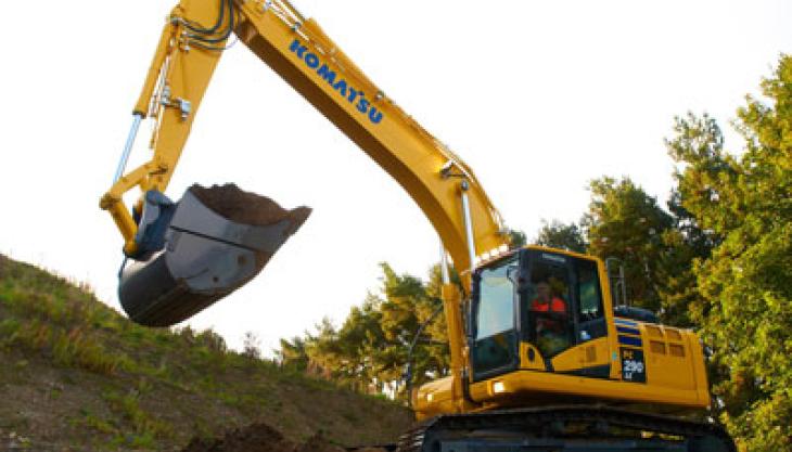 Komatsu PC290LC-10 excavator