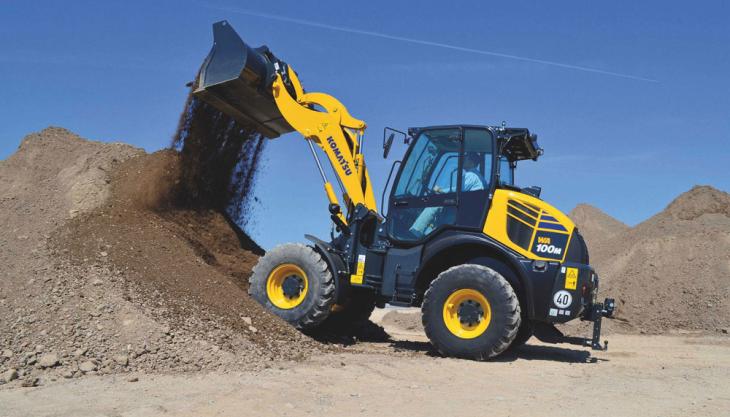 Komatsu WA100M-8 wheel loader