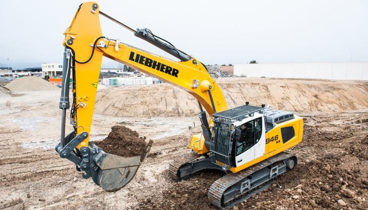 The Liebherr R 946 crawler excavator will be on display at Demolition Austin Liebherr R 946 crawler excavator
