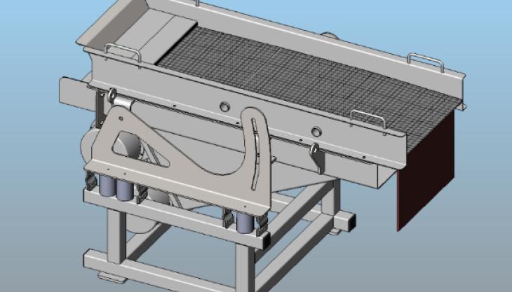 Mogensen vibratory screen