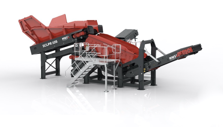 The new SCLPR 105 static scalper from MWS Equipment SCLPR 105