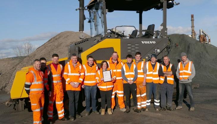Quinn Tarmac have achieved ISO 45001:2018 certification ISO 45001:2018