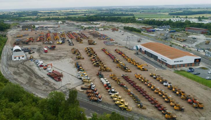 Ritchie Bros. Maltby site in South Yorkshire