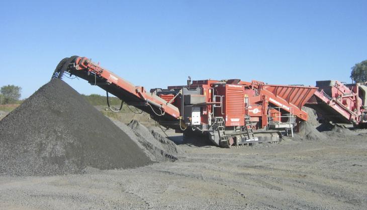 Pilot Crushtec TwisterTrac VS350 VSI crusher