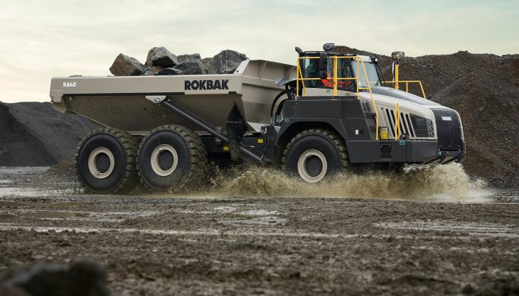 Rokbak RA40 articulated hauler Rokbak RA40 articulated hauler