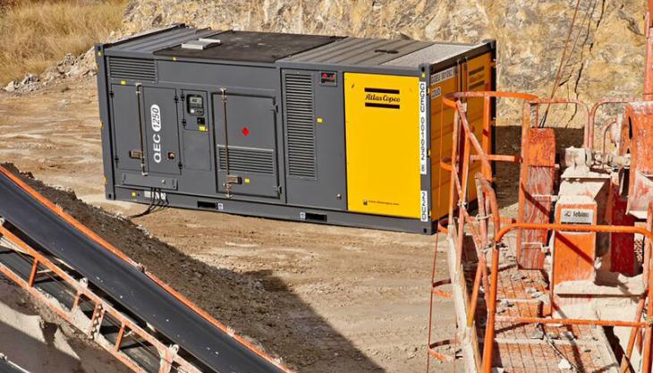 Atlas Copco QEC generator