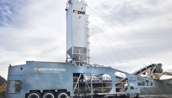 Rapidmix 400CW mixing plant Rapidmix 400CW mixing plant