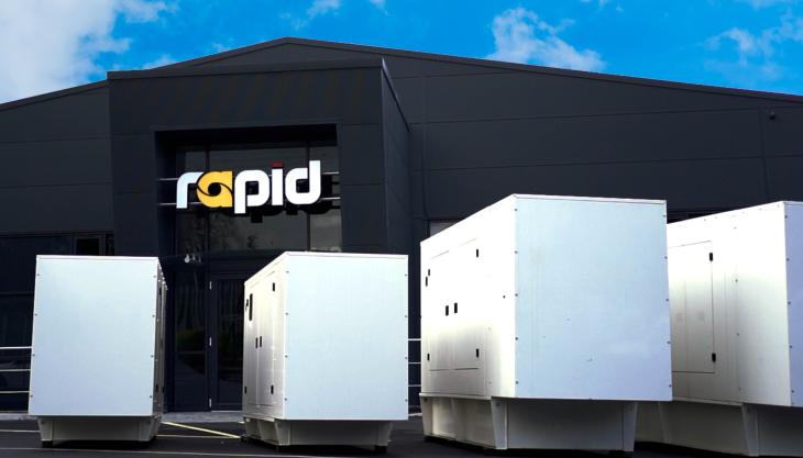 The new extension will house the new Rapid Power Generation division Rapid Power Generation factory
