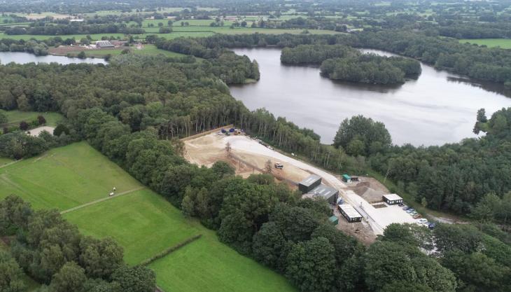 Sibelco's new Rudheath Lodge site Sibelco Rudheath Lodge