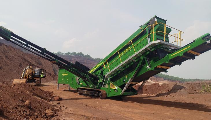 McCloskey have established a new manufacturing operation to build machines like their their flagship S190 screener in India