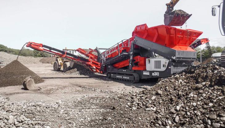 Sandvik QJ341 jaw crusher