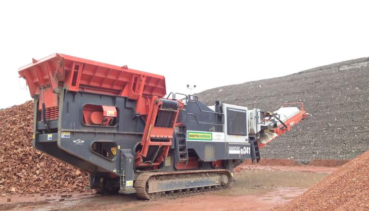 Sandvik QJ341 jaw crusher