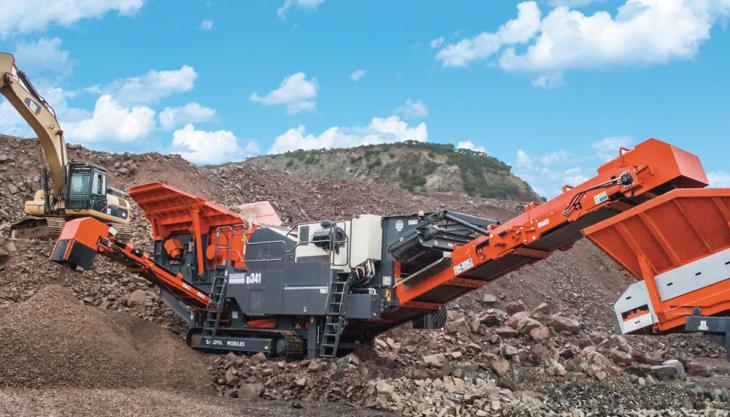 QJ341+ with pre-screen offers operators greater efficiency, less wear and higher productivity Sandvik QJ341+ mobile crusher
