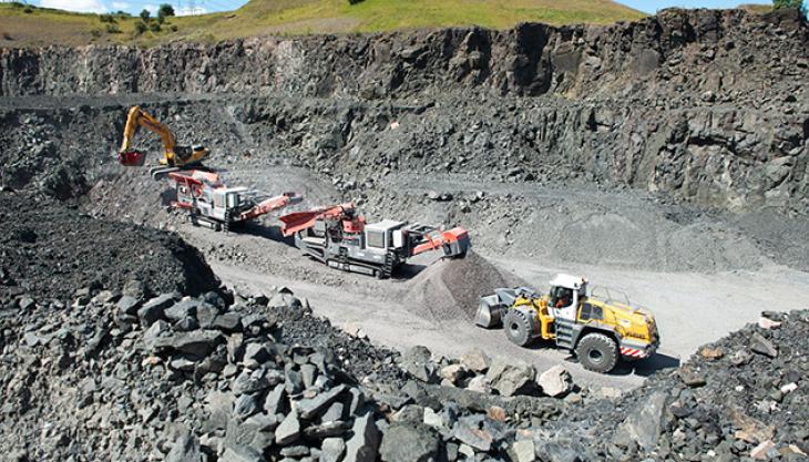 Sandvik mobile crushers