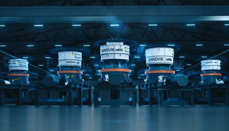 Sandvik's new CH800i series of connected cone crushers CH800i series cone crushers