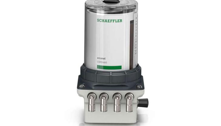 The new CONCEPT4 automatic lubricator from Schaeffler Schaeffler CONCEPT4 automatic lubricator