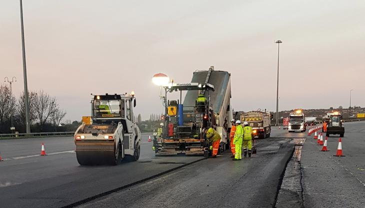 Severn bridge surfacing