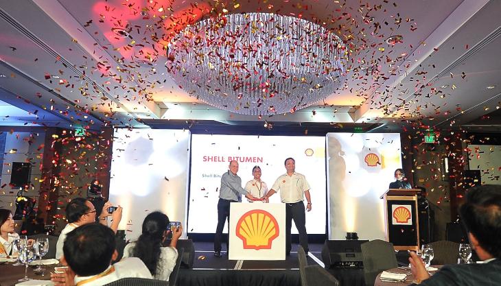 Shell Bitumen inauguration