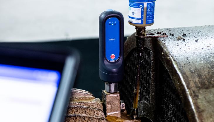 SKF have enhanced the capabilities of Enlight ProCollect portable data-collection system SKF lubrication management