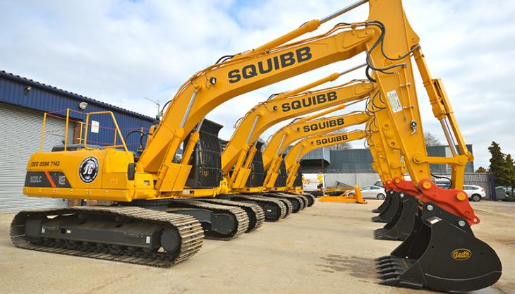 LiuGong hydraulic excavators