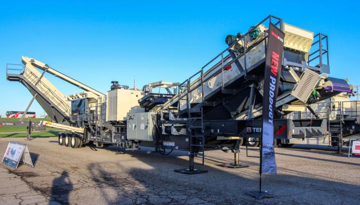 Terex hortizontal-shaft impactor