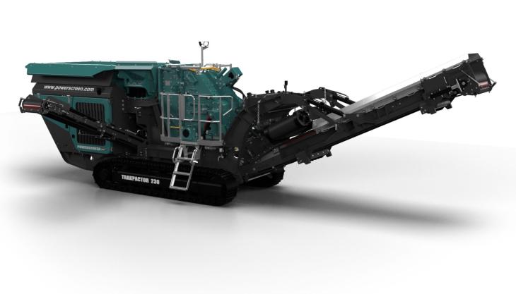 Powerscreen Trakpactor 230 impact crusher