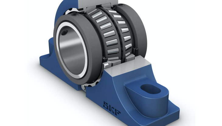 SKF Type E tapered roller bearing with CR seal SKF