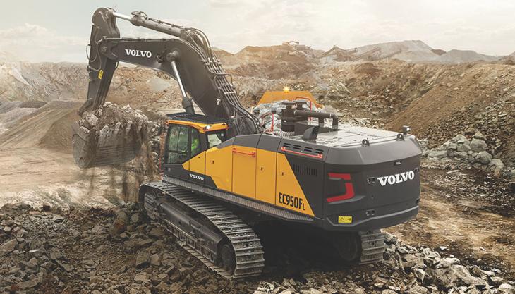 Volvo EC950F excavator