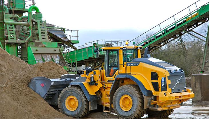 Volvo L150H loading shovel