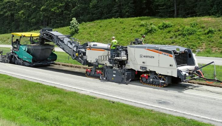 The Wirtgen W 380 CRi tracked recycler is capable of cold in-situ and full-depth recycling plus high-performance milling Wirtgen W 380 CRi asphalt recycler