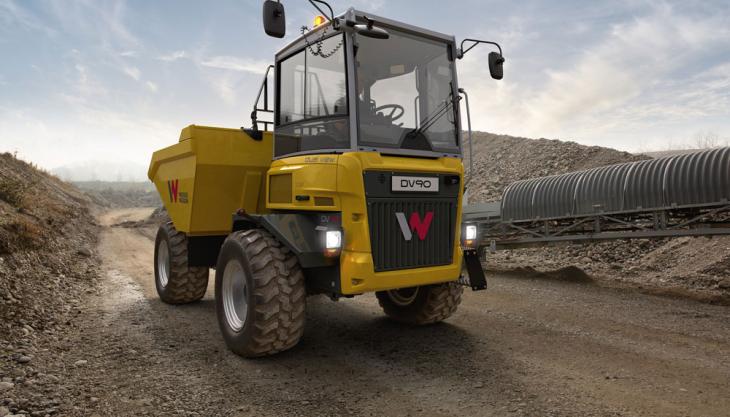 Wacker Neuson dual-view truck