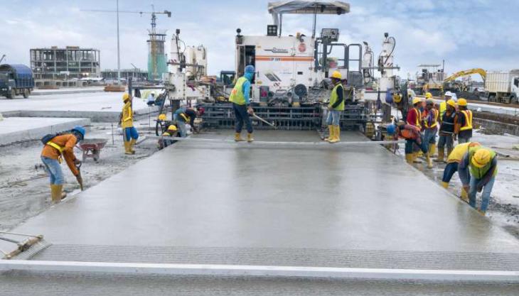 Wirtgen high-performance slipform paver