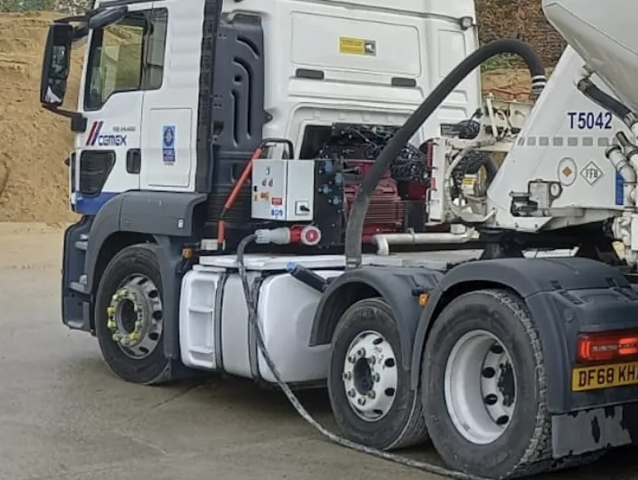 Cemex are trialling an industry-first electric discharge system for cement