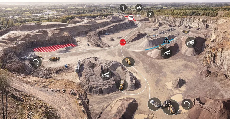 Volvo CE are helping operators to see the bigger picture with their Connected Map solution
