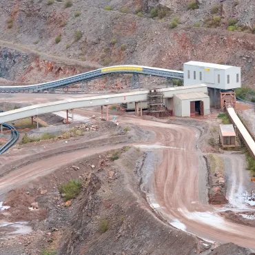 Holcim UK have invested in a new, multi-million-pound uphill conveyor system at Torr Works super quarry