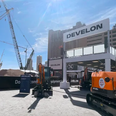 Develon prepare for Conexpo-Con/Agg return with new-generation machines and hands-on experiences