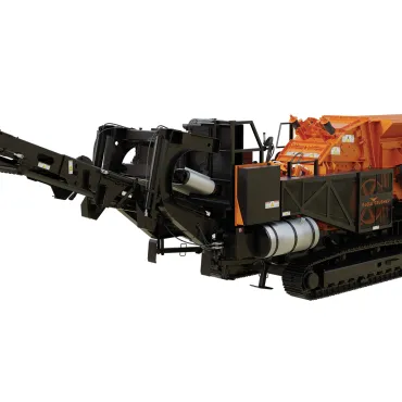 Eagle Crusher will be showcasing their brand-new TalonTrax heavy-duty track-mounted crusher 